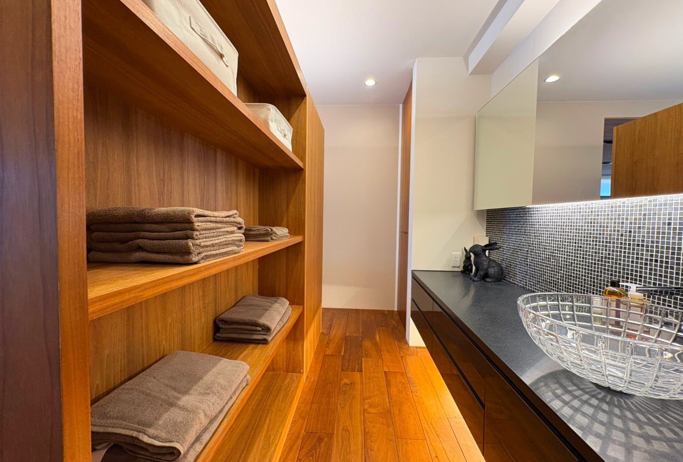 モデルハウスの内観