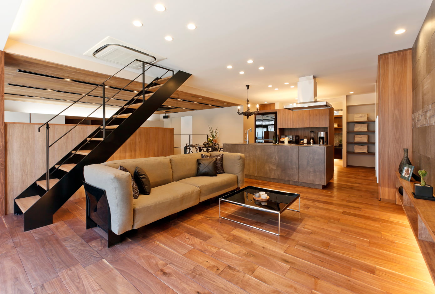 モデルハウスの内観