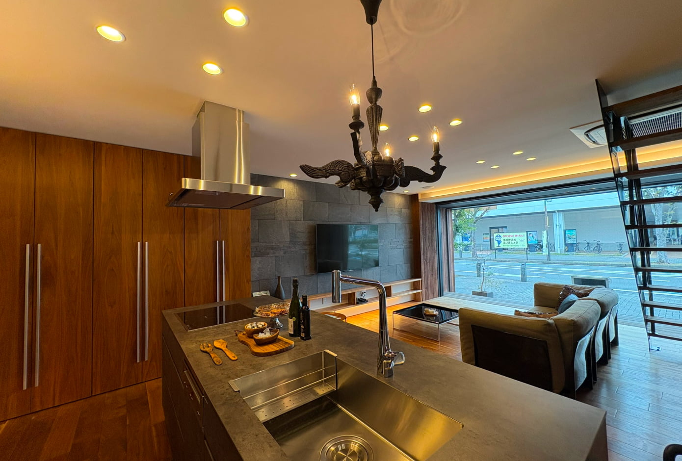 モデルハウスの内観