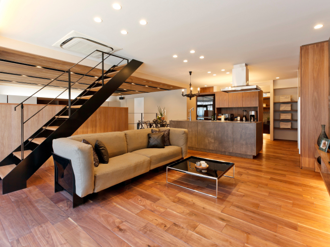 モデルハウスの内観