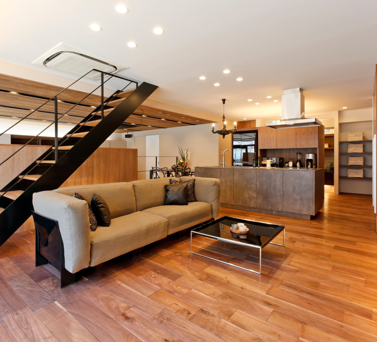 モデルハウスの内観