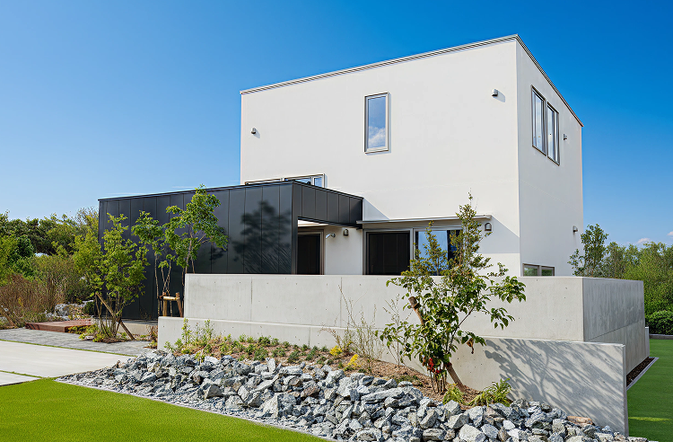 モデルハウスの外観