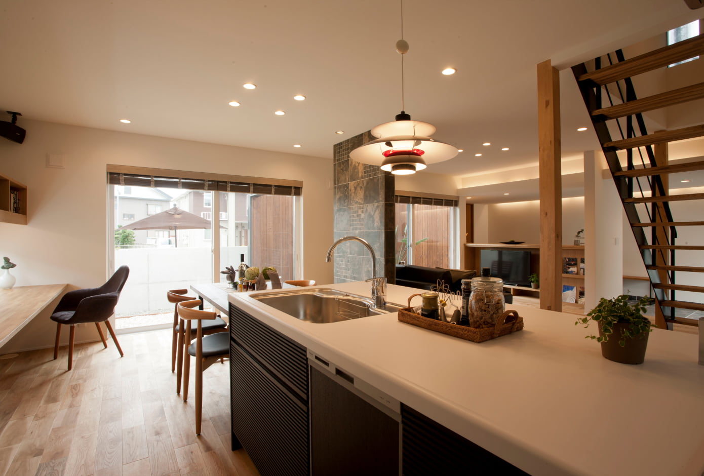 モデルハウスの内観