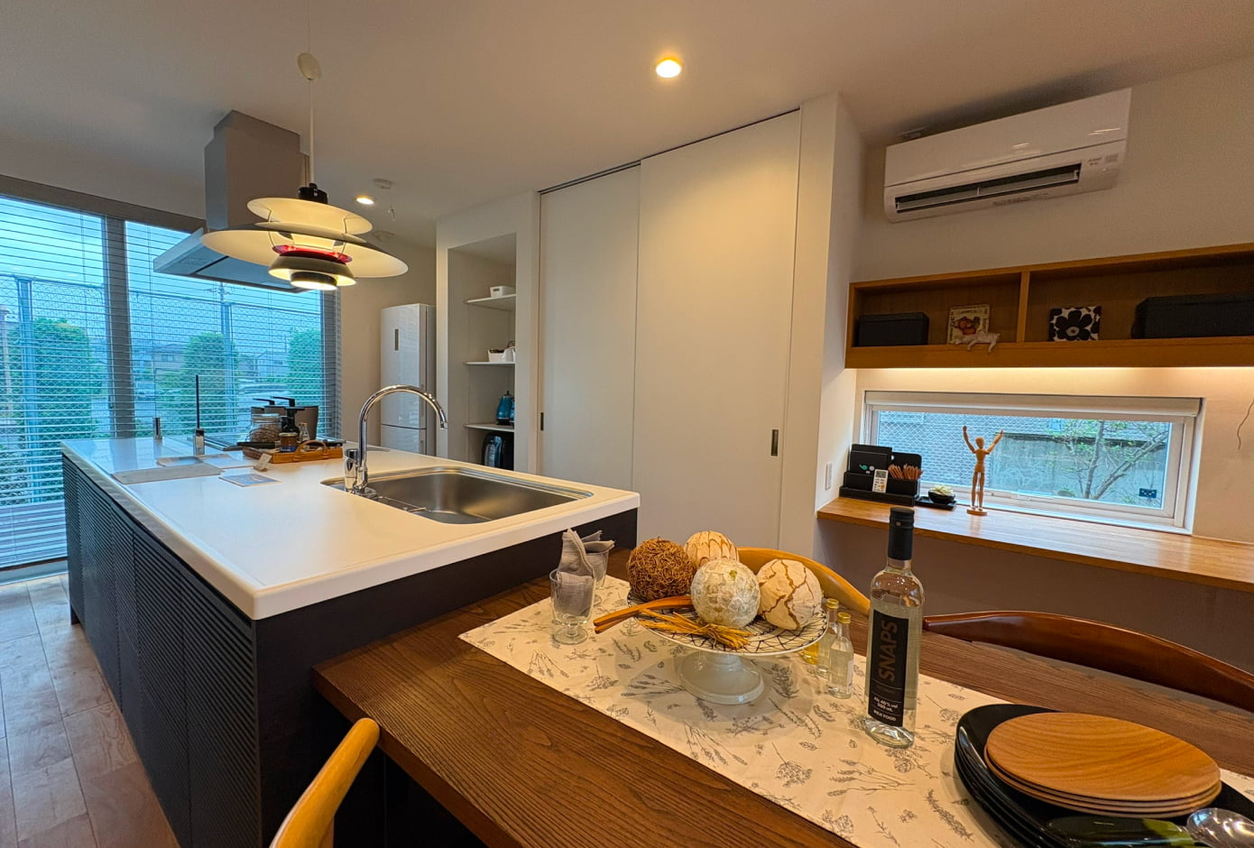 モデルハウスの内観