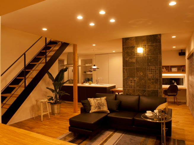 モデルハウスの内観