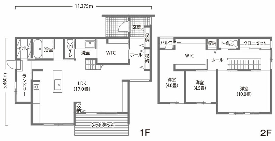 洗練されたギャラリーハウス