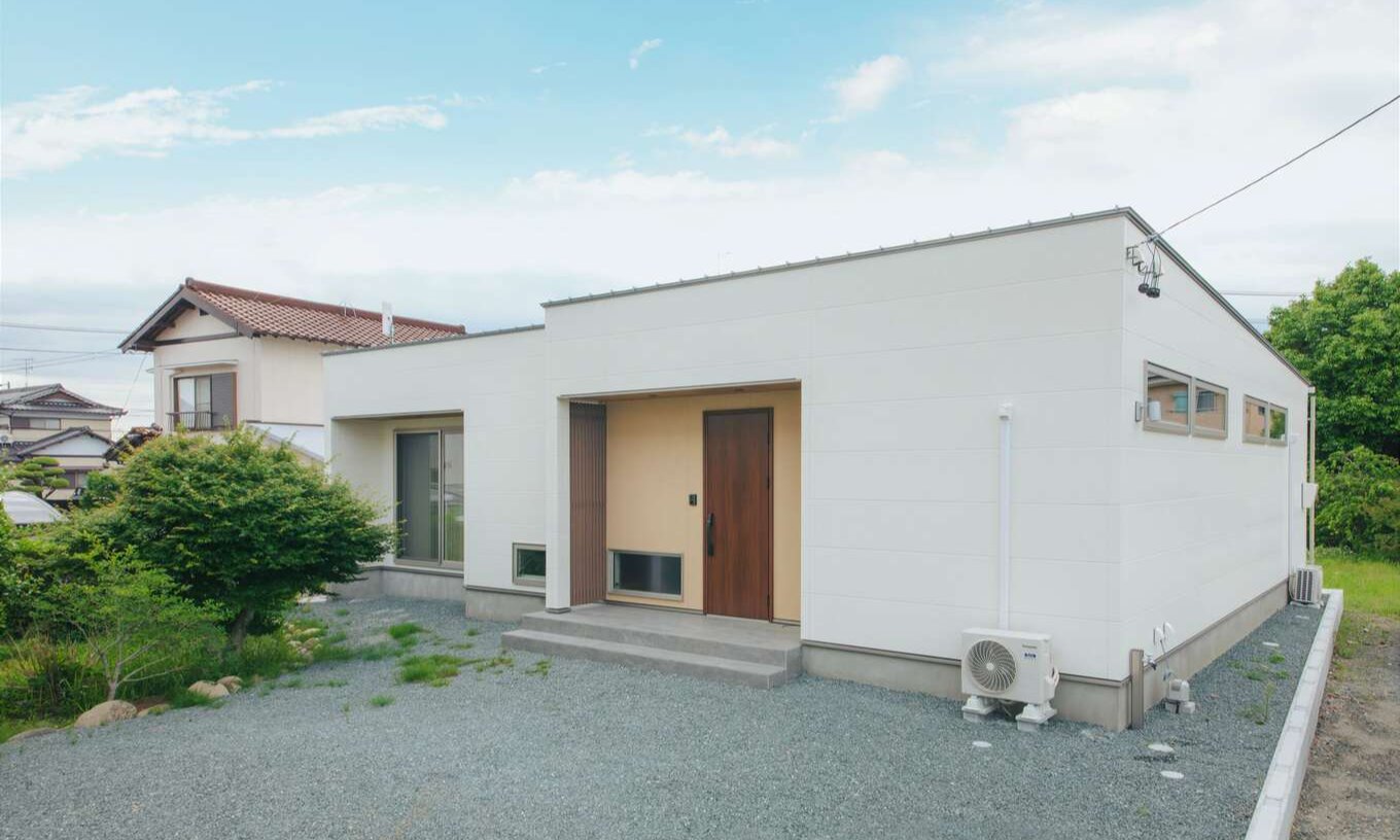和モダンな平屋
