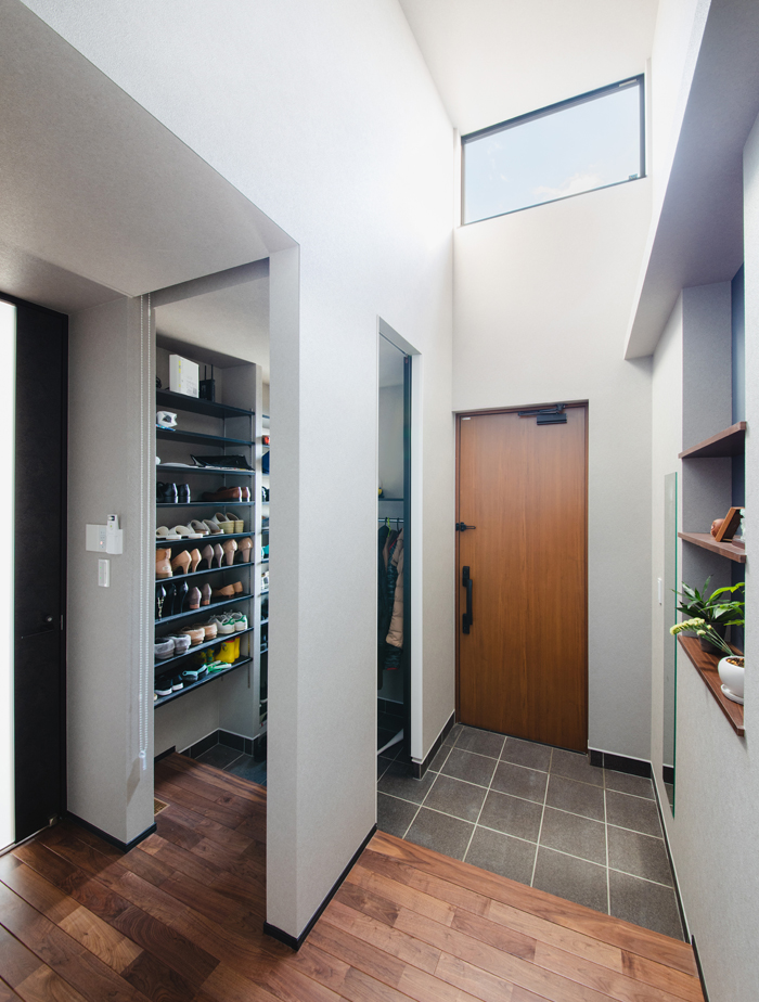 2世帯がゆったり過ごせる平屋