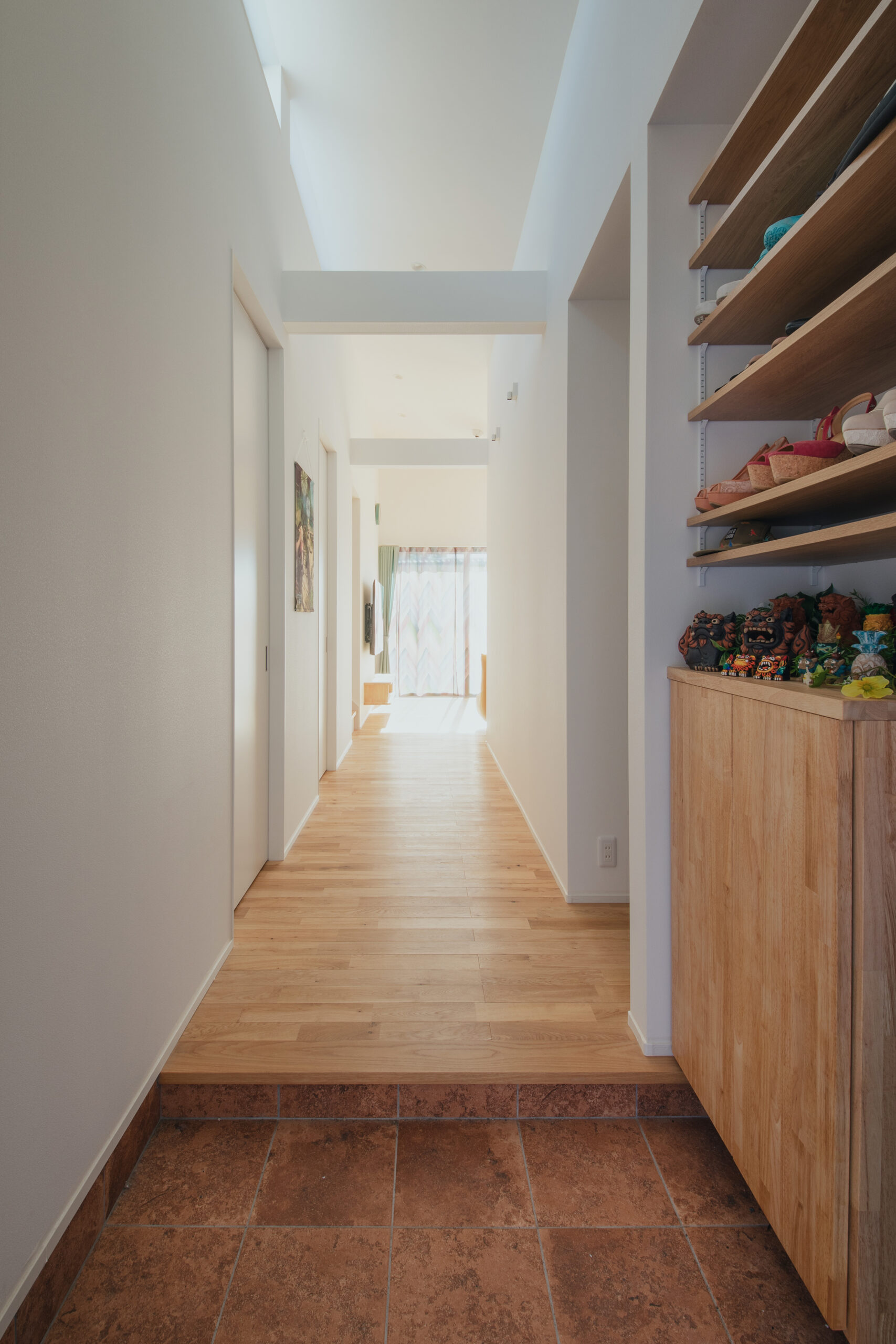 ポップでカラフルな平屋