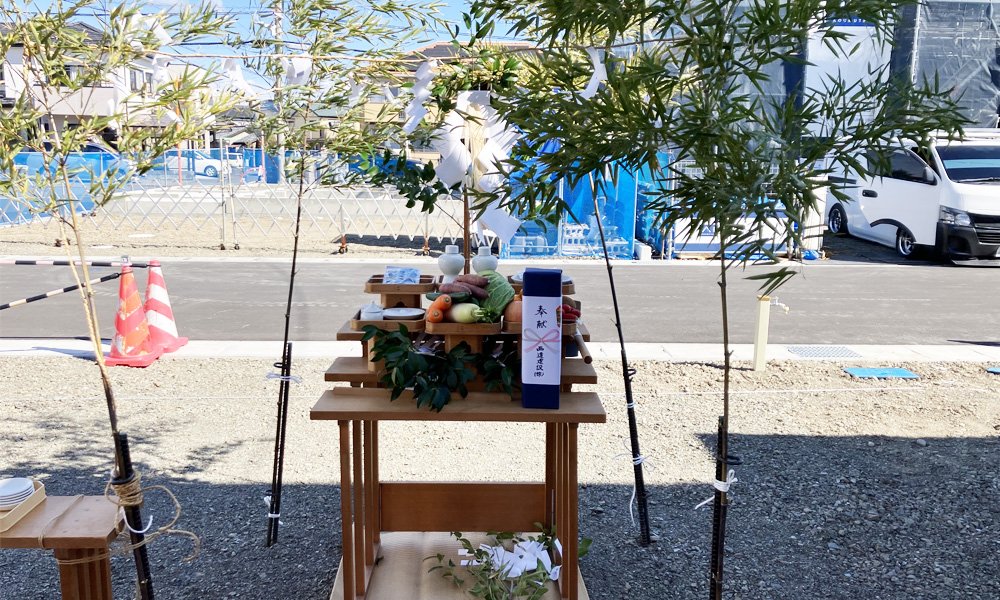 NO.1| 29坪の都市型パッシブデザインの家「地鎮祭の日」