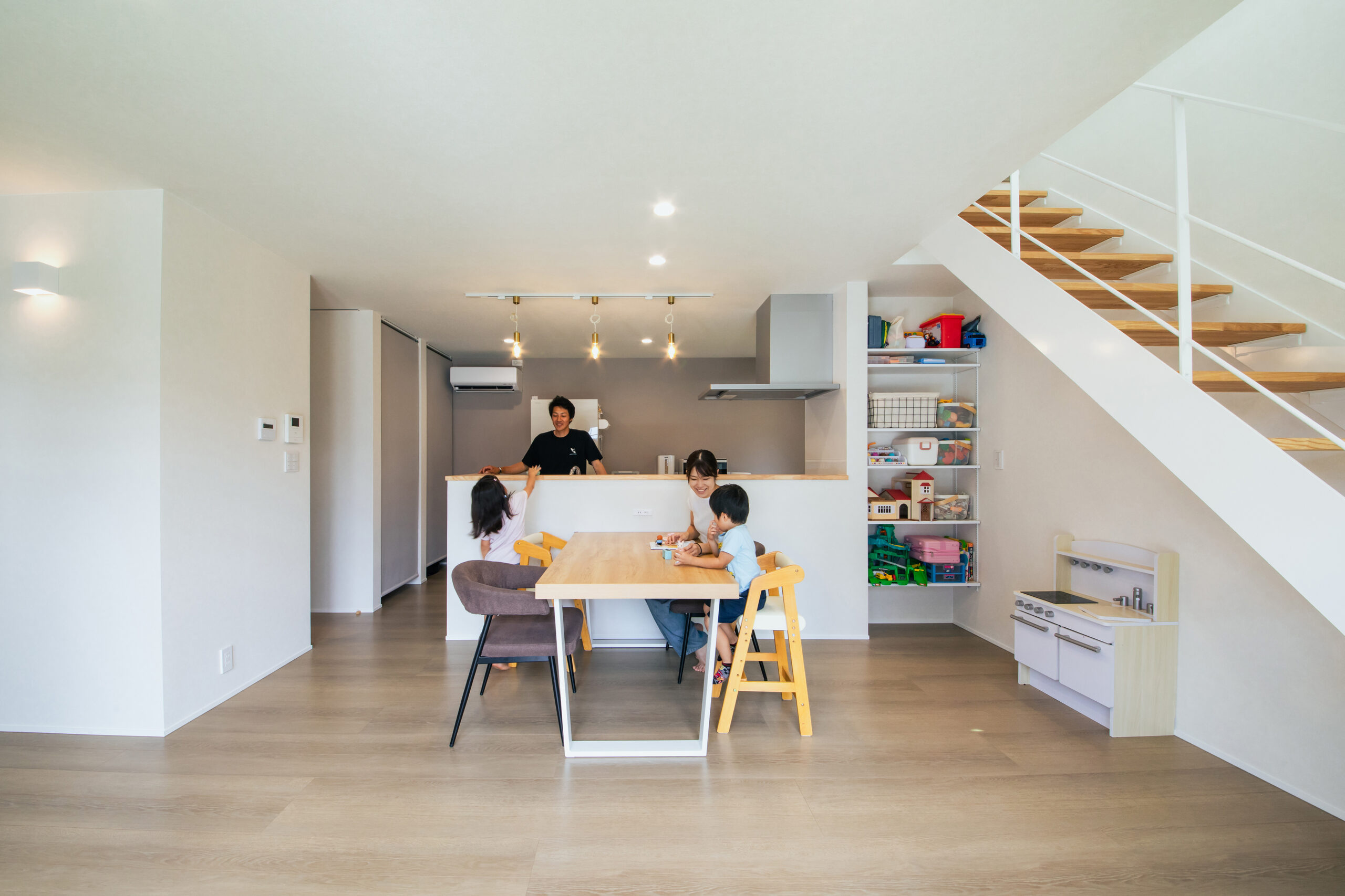 美しく整う、シンプルで機能的な住まい