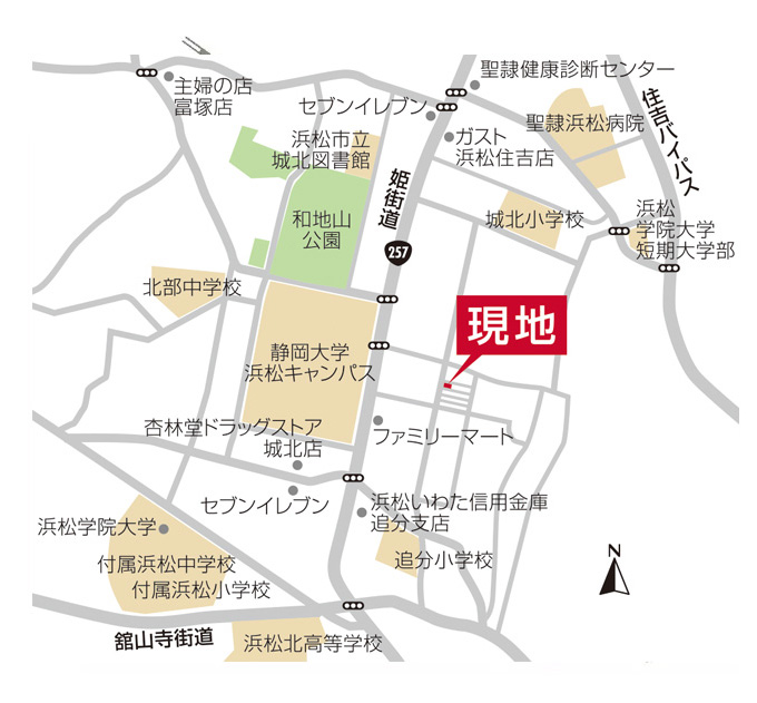 城北2丁目分譲地の詳細情報