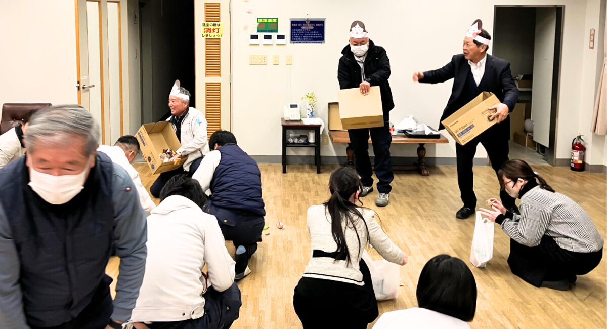 毎年恒例!「鬼は外、福は内!」今年も節分豆まきを行いました☆|西遠建設
