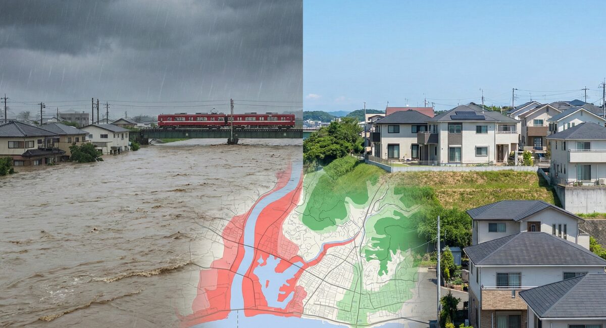 浜名区の水害リスクは高い？