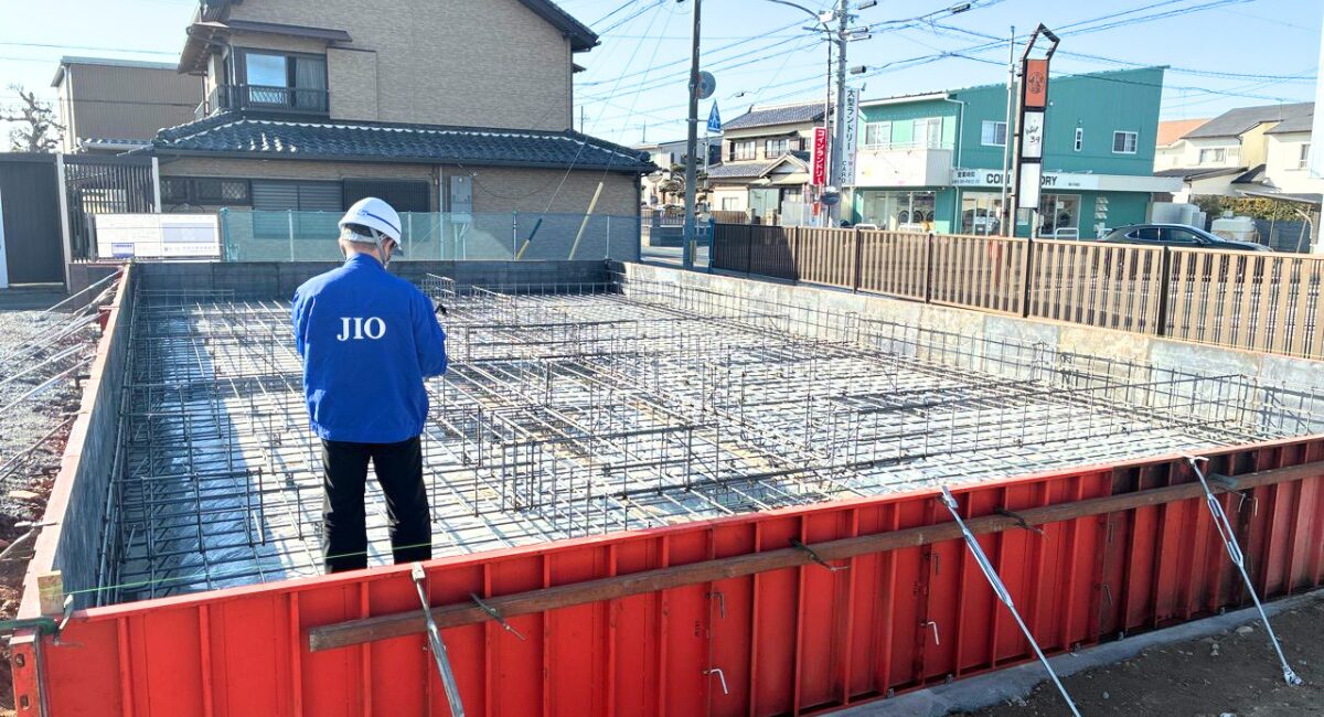第三者機関JIOによる配筋検査