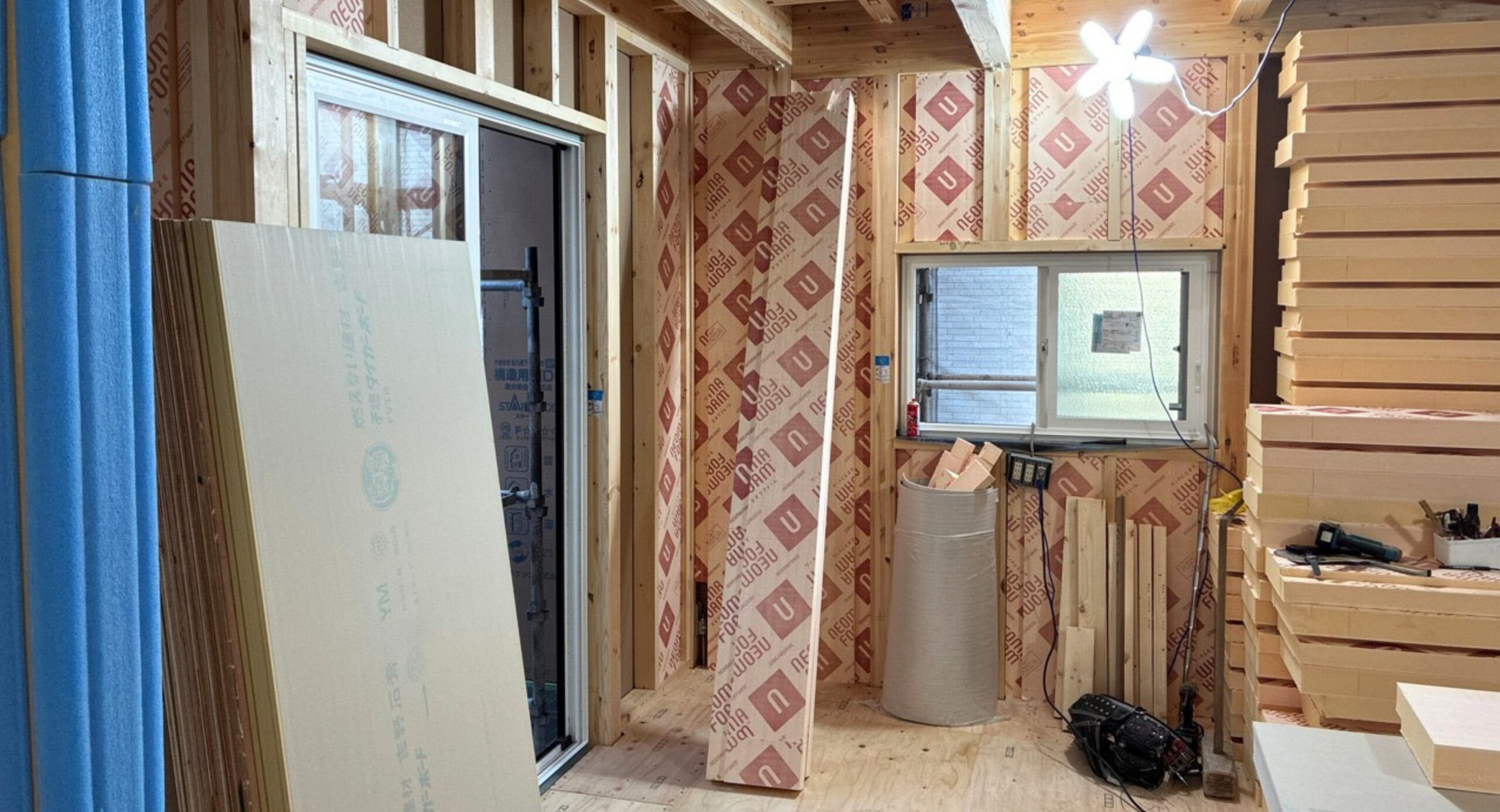 いよいよ大工さんによる本格的な工事がスタート！