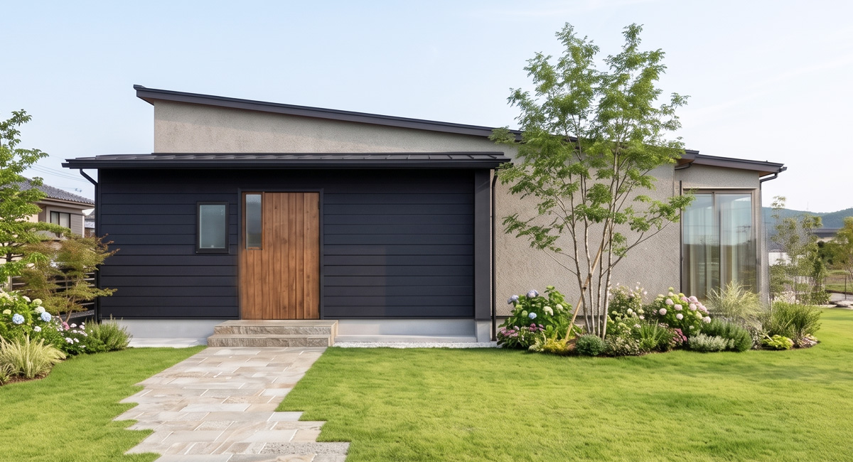 【浜松市】2つの箱が重なる平屋｜ヌックのある暮らし ― 気密測定の日