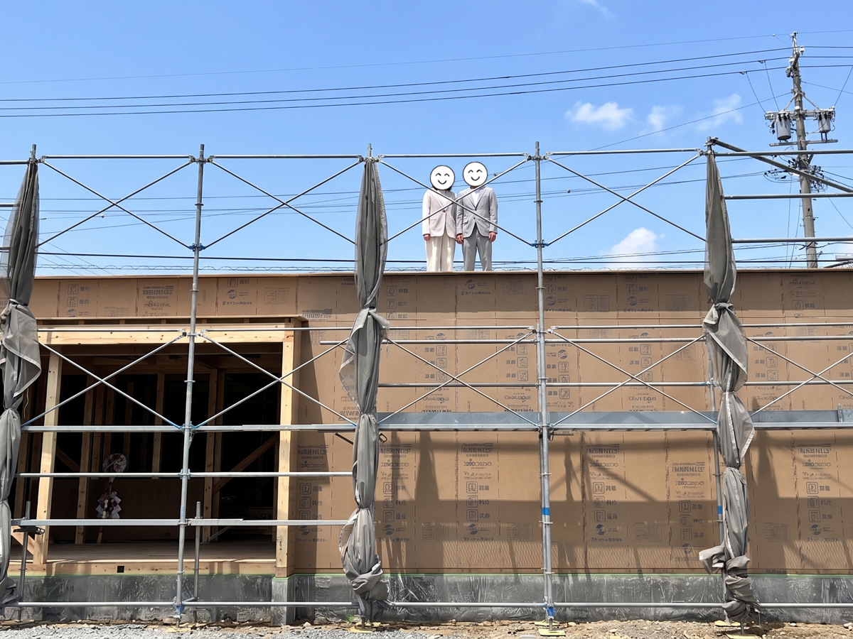 ご家族の記念の一枚を屋根の上で！