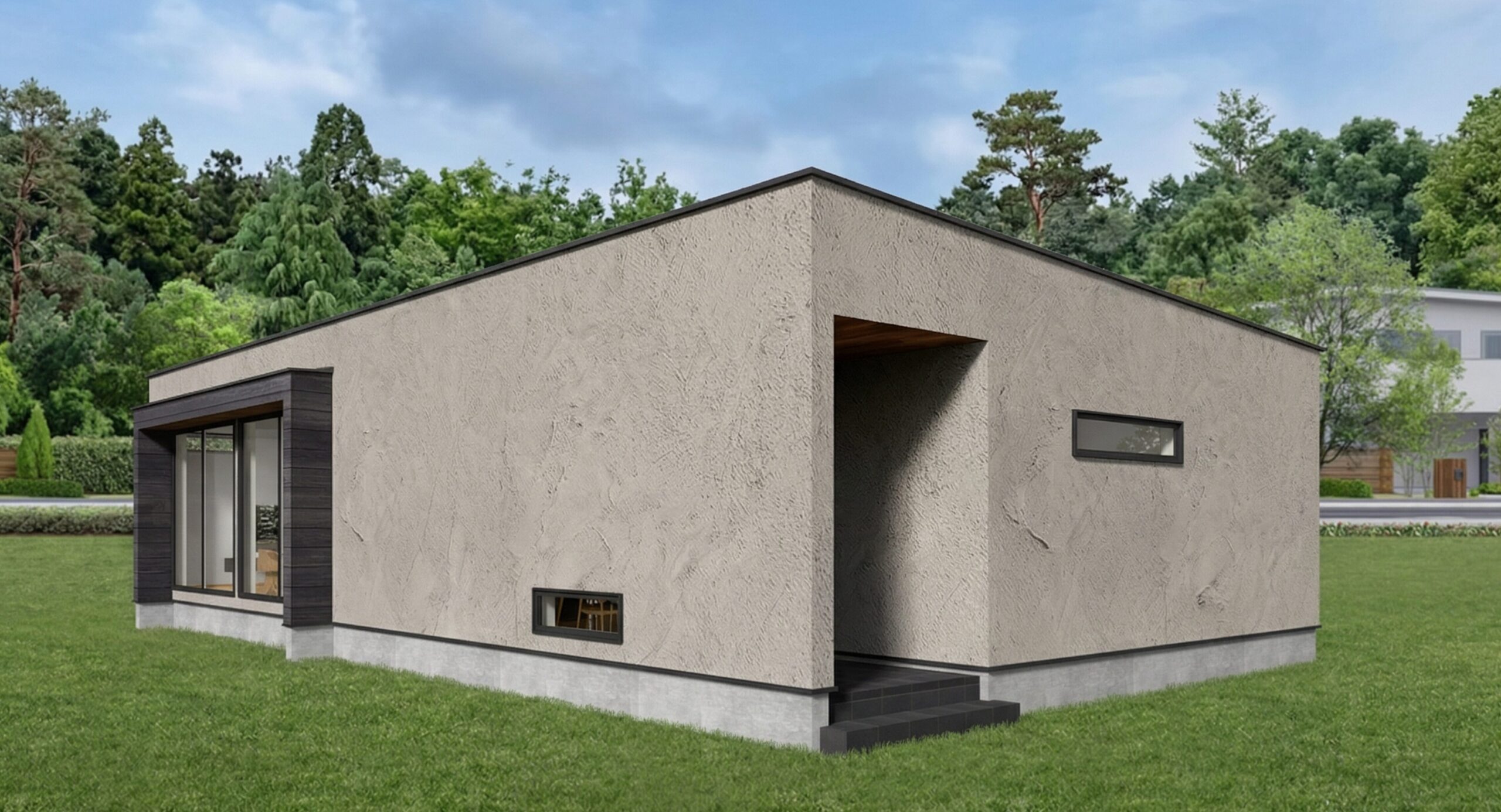 ON/OFFを切り替える平屋の住まい