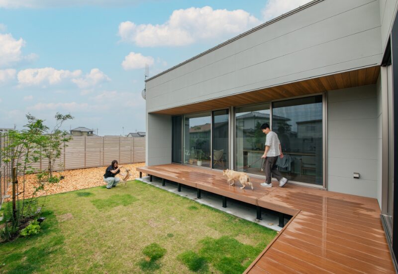 【浜松市】中庭とつながる、プライバシーと開放感を両立した平屋
