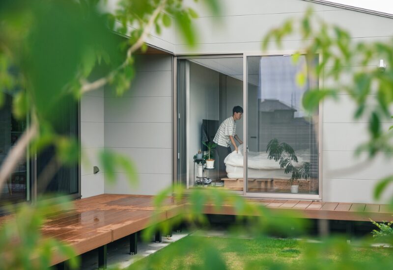 【浜松市】中庭とつながる、プライバシーと開放感を両立した平屋